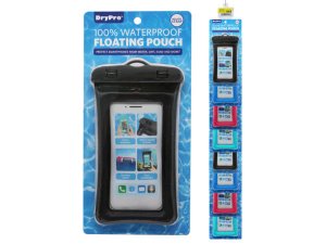 Bulk AB820 Drypro Waterproof Floating Smartphone Pouch With Strap In A