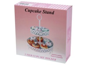 Bulk AC368 Charmed 2 Tier Cupcake Stand