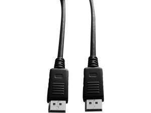 V7 V7DP2DP-6FT-BLK-1E Displayport 1.2 Cable 2m 6.6ft