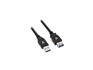 V7 V7U3.0EXT-2M-BLK-1E Usb Extension Data Transfer Cable - Usb - Exten