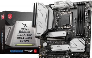 Msi B660MMOMXD4 Mag B660m Mortar Wifi Ddr5 Lga 1700 Intel B660 Sata 6g