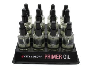 Bulk AB768 City Color Collection Skin Primer Oil In Countertop Display