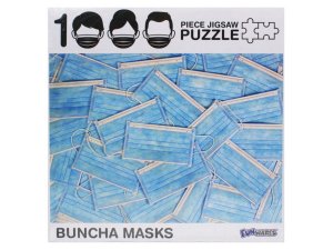 Bulk AB741 Funwares Buncha Masks 1000 Piece Puzzle