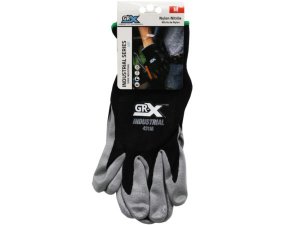 Bulk AB640 Grx Industrial Series 431 Latex Work Gloves In Size M