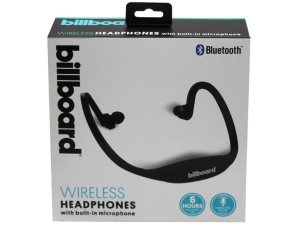 Bulk AB845 Billboard Bluetooth Neck Wrap Sport Headphones With Built I