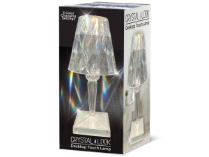 Bulk GA034 Usb Powered Crystal-look Led Desktop Touch Lamp