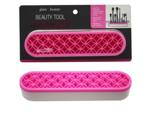 Bulk AB945 Glam Beauty Silicone Beauty Tool Organizer In Assorted Colo