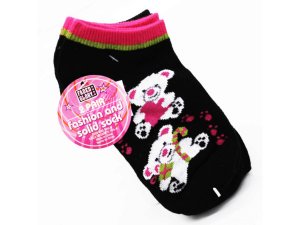 Bulk AB971 Faded Glory 2 Pack Children039;s Fashion Amp; Solid Socks S