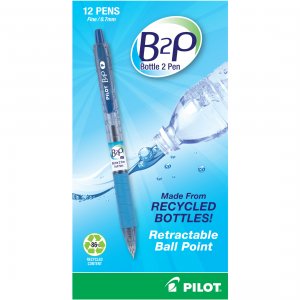 Pilot CW42530 Bottle To Pen (b2p) B2p Recycled Retractable Ballpoint P