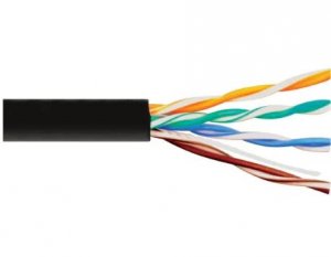 Cablesys ICC-ICCABR6VBK Cat 6, 500 Utp, Solid Cable, 23g, 4p, Cmr, 1,0