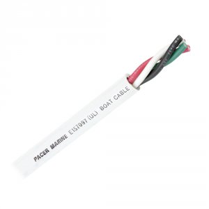 Pacer WR12/4-100 Pacer Round 4 Conductor Cable - 10039; - 124 Awg - Bl