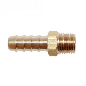 Attwood 88FBM101-6 Attwood Universal Brass Fuel Hose Fitting - 14