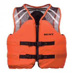 Kent 150600-200-040-23 Kent Mesh Classic Commercial Vest - Large - Ora