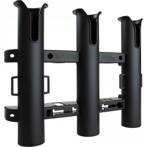 Seadog 325033-1 Sea-dog Triple Threat Three Pole Rod Holder - Black