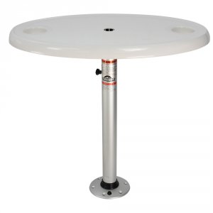 Springfield 1690106 White Oval Table Package - 18