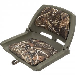 Attwood 98391GNMX Attwood Swivl-eze Padded Flip Seat - Camo