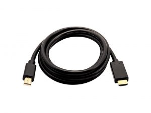 V7 V7MDP2HD-02M-BLK 2m Mini Displayport To Hdmi 4k