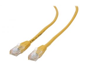 Startech 6F4771 10 Ft Yellow Molded Cat5e Utp Patch Cable - Make Fast 