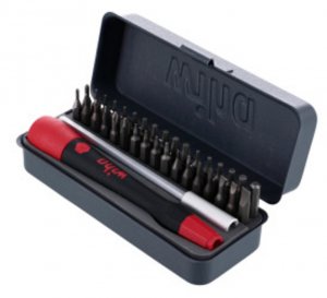 Wiha 75958 Wiha 36 Piece Go Box Microbits Tool Set For Precision Work