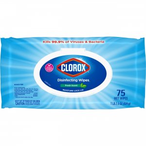 Clorox 31430 Wipes,clx,disf,flxpk,frsh