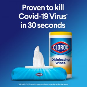 Clorox 31430 Wipes,clx,disf,flxpk,frsh