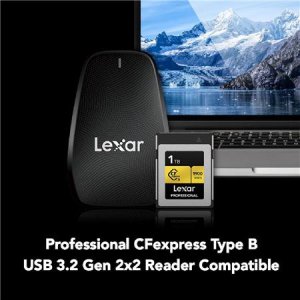 Lexar LCXEXPR001T-RNENG , Professional Cfexpress Card, 1tb, Type B, Di