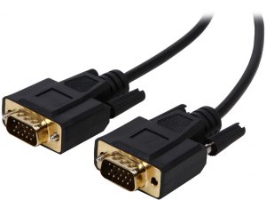 Tripp '095622 10ft Vga Monitor Gold Cable Molded Shielded Hd15 M-m 10'