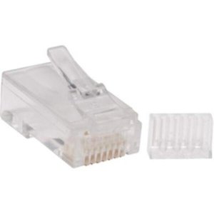 Tripp N230100 Cat6 Gigabit Rj45 Modular Connector Plug W- Load Bar 100