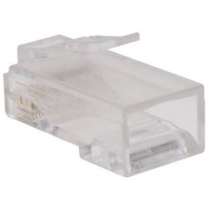 Tripp N230100 Cat6 Gigabit Rj45 Modular Connector Plug W- Load Bar 100