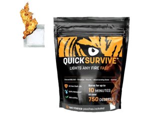 Bulk AC454 Quicksurvive Weatherproof And Waterproof Fire Starter Pouch