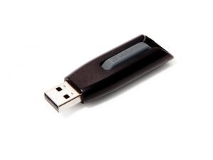 Verbatim 49173 32gb Store 'n' Go V3 Usb 3.0 Flash Drive - Gray - 32 Gb