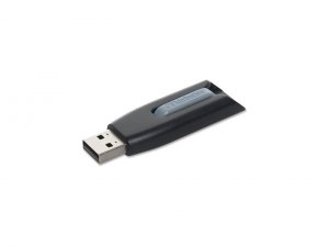 Verbatim 49173 32gb Store 'n' Go V3 Usb 3.0 Flash Drive - Gray - 32 Gb