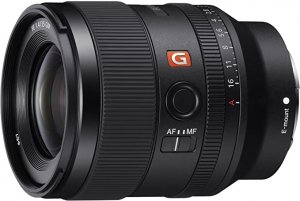 Sony SEL35F14GM Full Frame Lens Fe 35mm F1.4 Gm   Premium G Master Ser