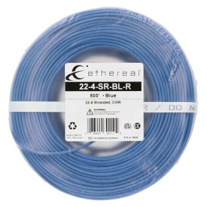 Ethereal 22-4-SR-BL-R 22gge 500ft Cable Blu