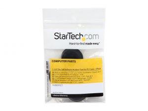 Startech STARTECH Accessory Rubberfeet 1-14in Dia. Self-adhesive Rubbe