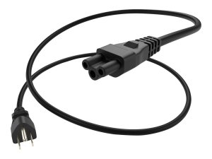 Unc PWCD-515PC5-10A-01F-BLK Power Cord 515p To C5 10amp Black, 1ft