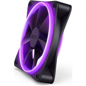 Nzxt RF-D12TF-B1 F120 Rgb Duo 3x120mm Fan - Black, Pwm, Fdb