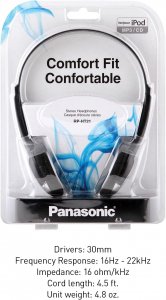 Panasonic PAN RPHT21 (r) Rp-ht21 Ht21 Lightweight Headphones With Xbs(