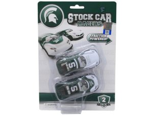 Bulk AC435 Ncaa Michigan State 2 Pack Stock Car Racers