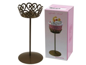 Bulk AC702 Charmed Fashion Gold Cupcake Stand