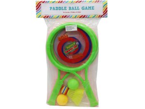 Bulk AC597 Paddle Ball Game Set