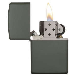 Zippo 221 Windproof Lighter Green Matte