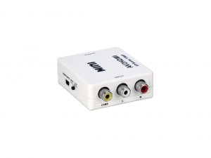 Qvs 1Y6731 Composite Audio  Video To Digital Hdmi Up-converter - Funct