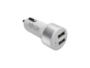 Tripp 8e1165 Dual Usb Car Charger W- Quick Charge 3.0 For Tablets Smar