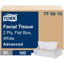 Essity TRK TF6810 Tork Advanced Facial Tissue Flat Box - Tork Advanced