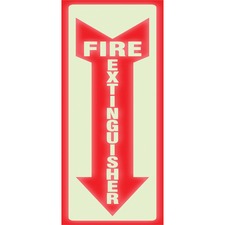 Donghe HDS 4793 Headline Signs Glow In Dark Fire Extinguisher Sign - 1