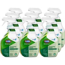 The CLO 60213CT Clorox Ecoclean Disinfecting Cleaner Spray - Ready-to-