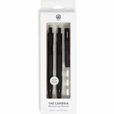 U UBR 2410U0424 Cambria Mechanical Pencils - 2 Lead - Refillable - Mat