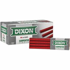 Dixon DIX X19973 Dixon Industrial Carpenter Pencils - Graphite Lead - 