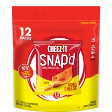 Kelloggs KEB 11924 Keebler Snap'd Double Cheese Crackers - Cheese - 0.